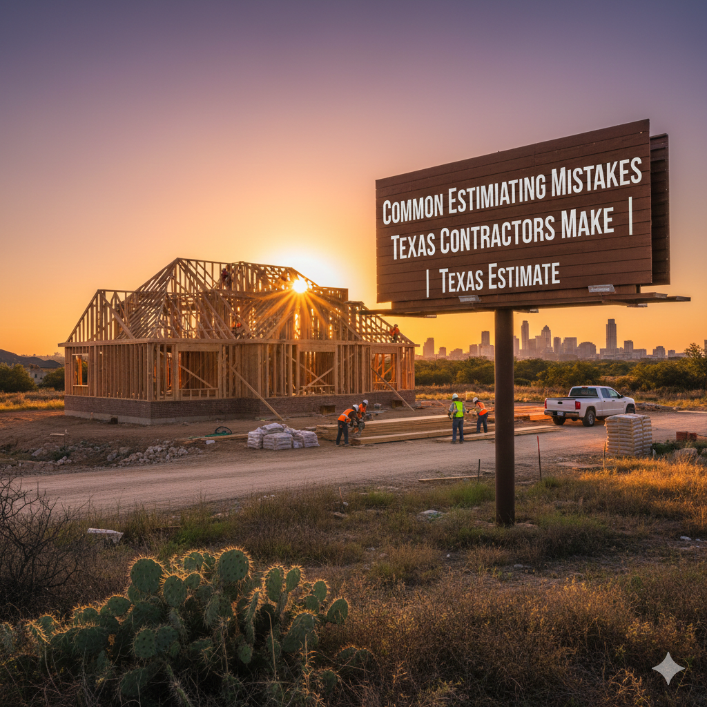 Common Estimating Mistakes Texas Contractors Make | Texas Estimate 1 Common Estimating Mistakes Texas Contractors Make | Texas Estimate