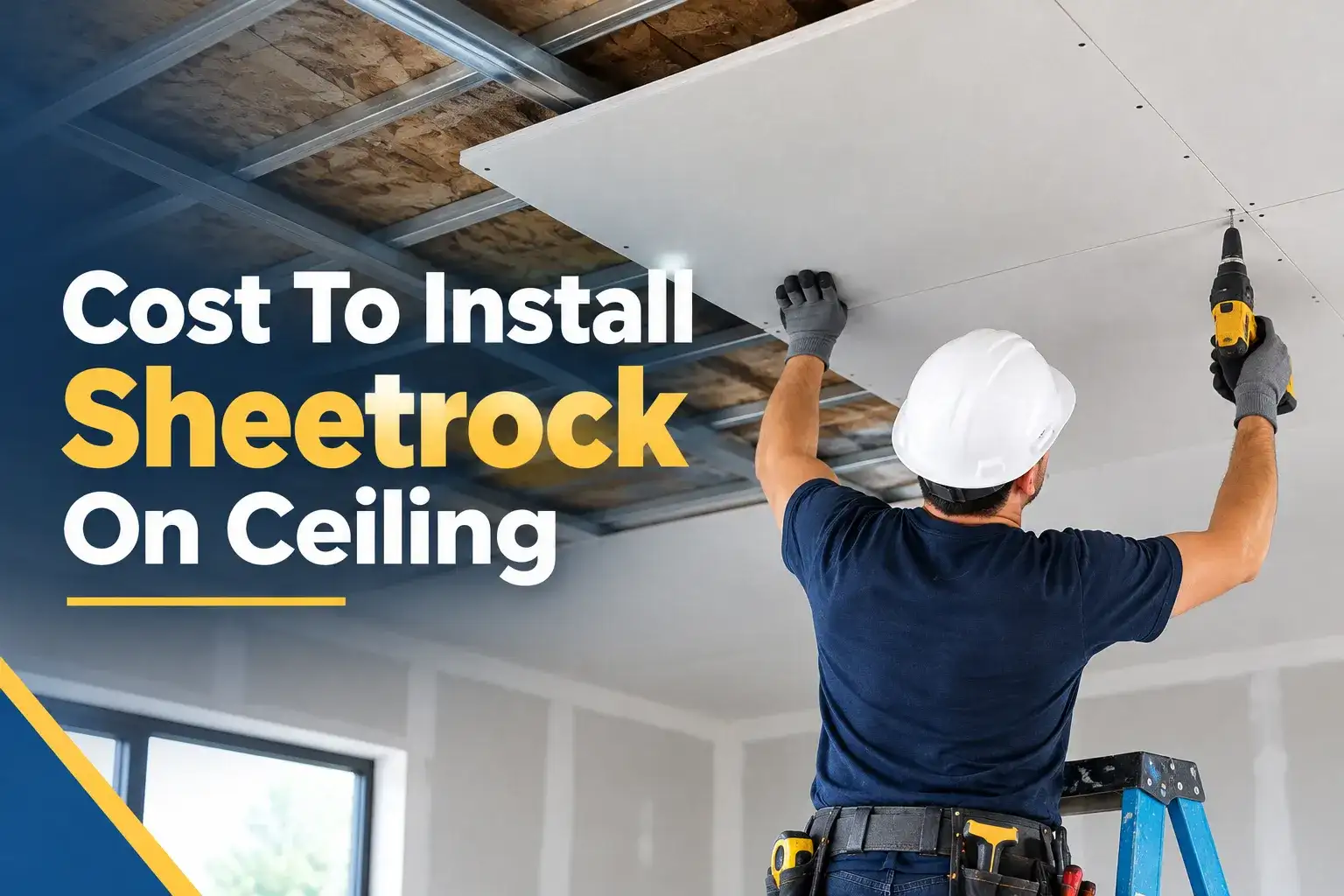 Cost To Install Sheetrock On Ceiling