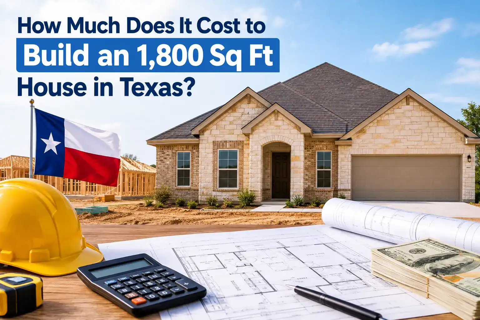 How Much Does It Cost to Build an 1,800 Sq Ft House in Texas