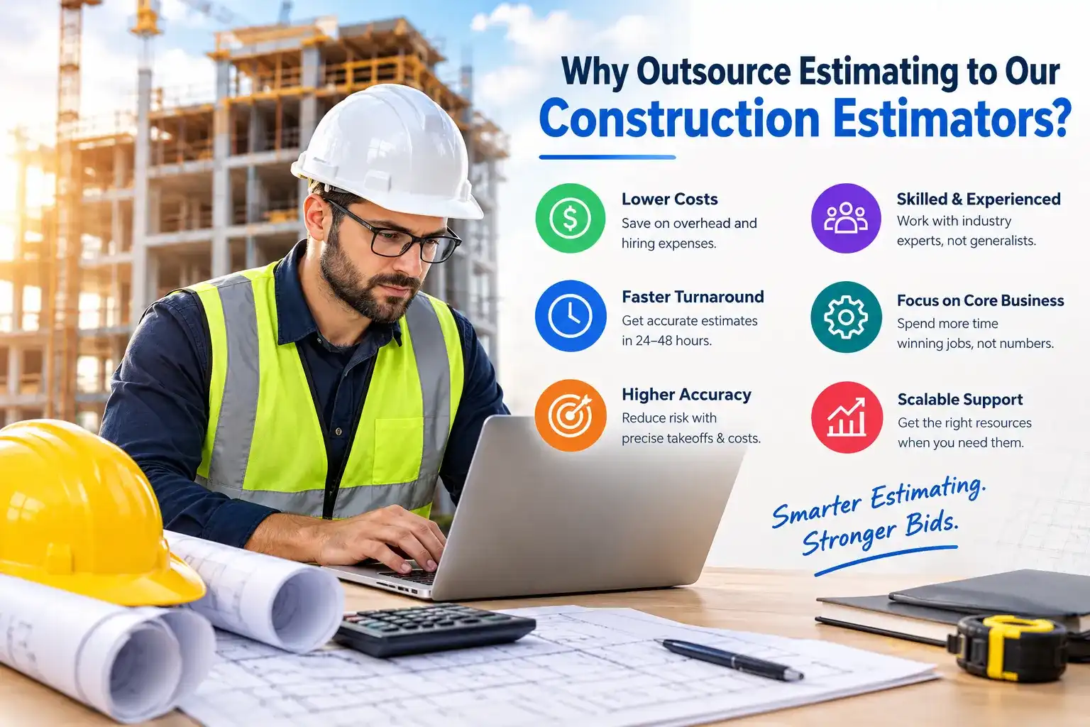 Why Outsource Estimating to Our Construction Estimators